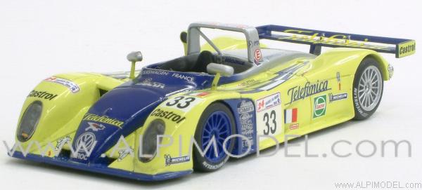 Reynard 2KQ Volkswagen ROC #33 Le Mans 2000 Deletraz - Kelleners - Terrien by spark-model