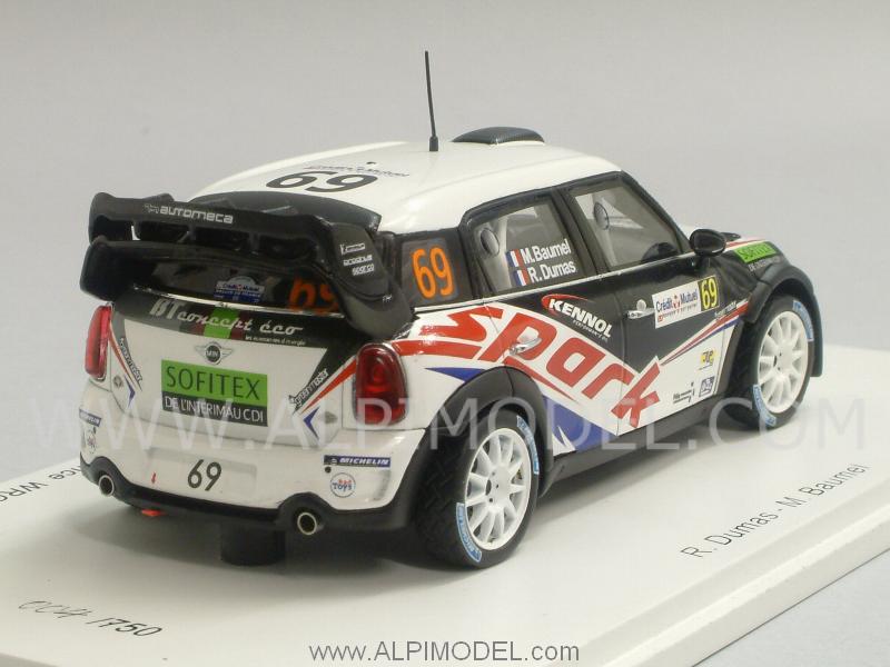 Mini John Cooper Works #69 Rally France 2012 Dumas - Baumel - spark-model