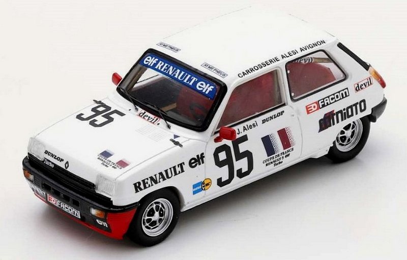 Renault 5 Alpine Turbo #95 Magny-Cours 1983 Jean Alesi by spark-model