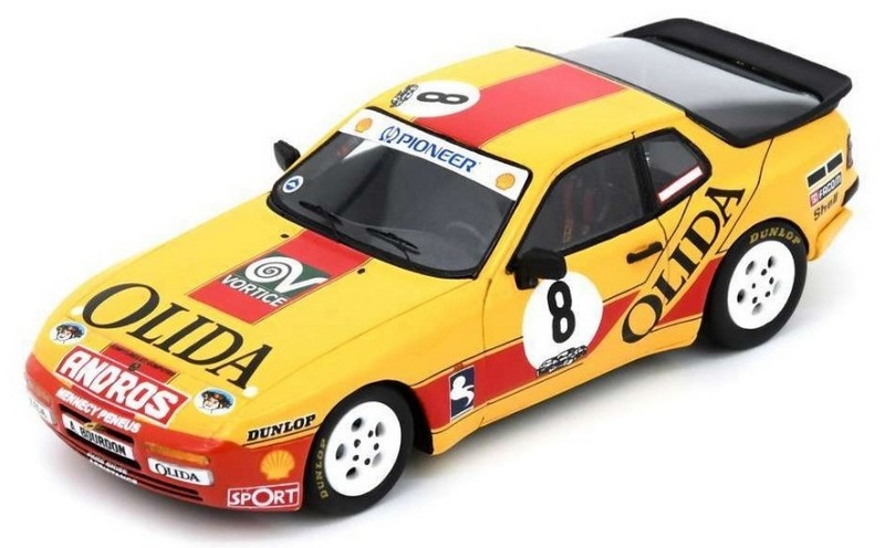 Porsche 944 Turbo Cup #8 French Champion 1988 Andre Bourdon by spark-model