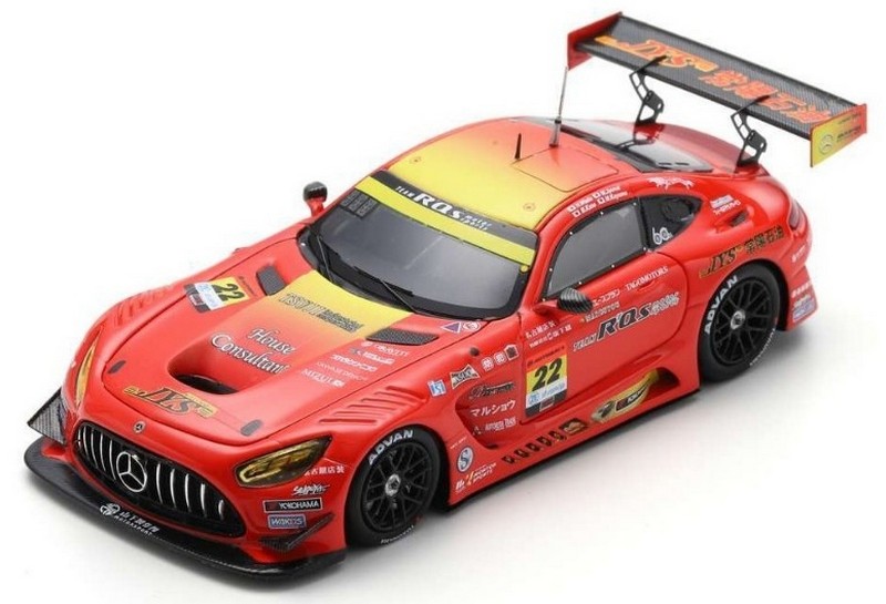 Mercedes AMG GT R'QS #22 SuperGT300 2024 Wada-Jyonai-Kano-Koyama by spark-model