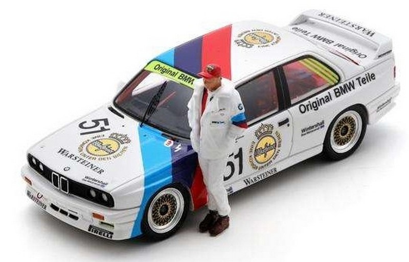 BMW M3 (E30) #51 Monza Session Test WTCC 1987 Pirro - Ratzenberger -Lauda by spark-model