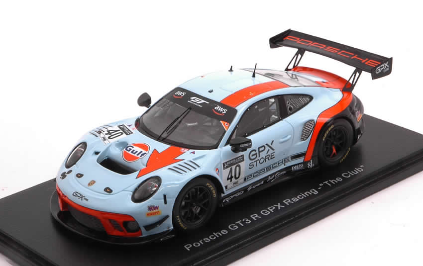 Porsche 911 GT3-R GPX Racing #40 The Club by spark-model