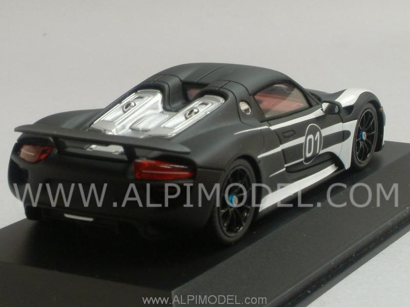 Porsche 018 Spyder Prototype (Black) (Porsche Promo) - spark-model