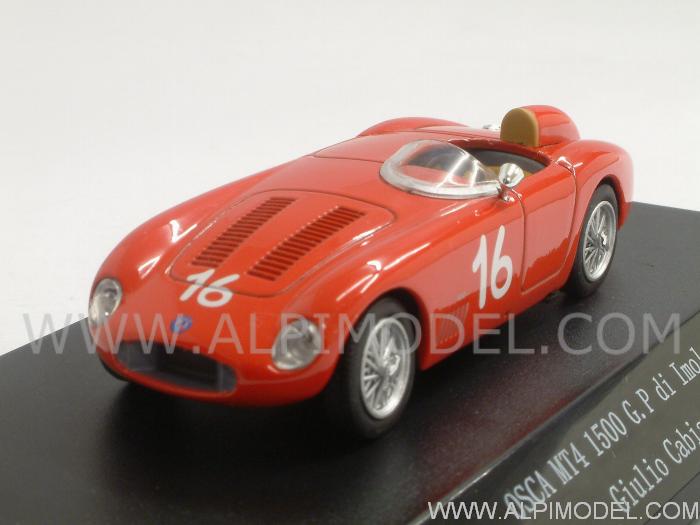 Osca MT4 1500 #16 GP Imola 1956 Giulio Cabianca by starline