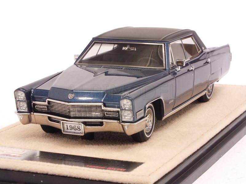 Cadillac Fleetwood Brougham 1968 (Emperor Blue Metallic) by stamp-models