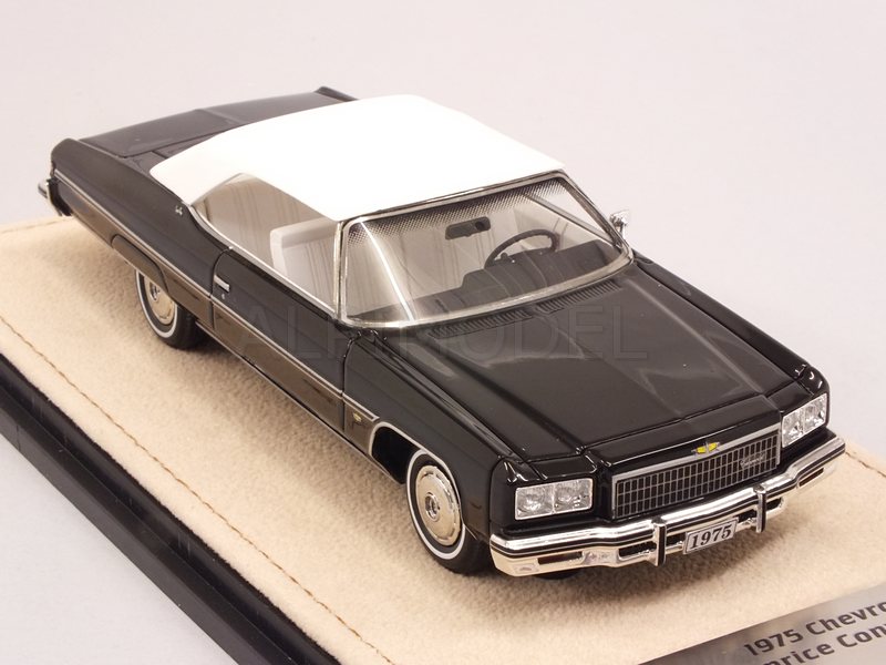 Chevrolet Caprice Convertible closed 1975 (Black) - stamp-models