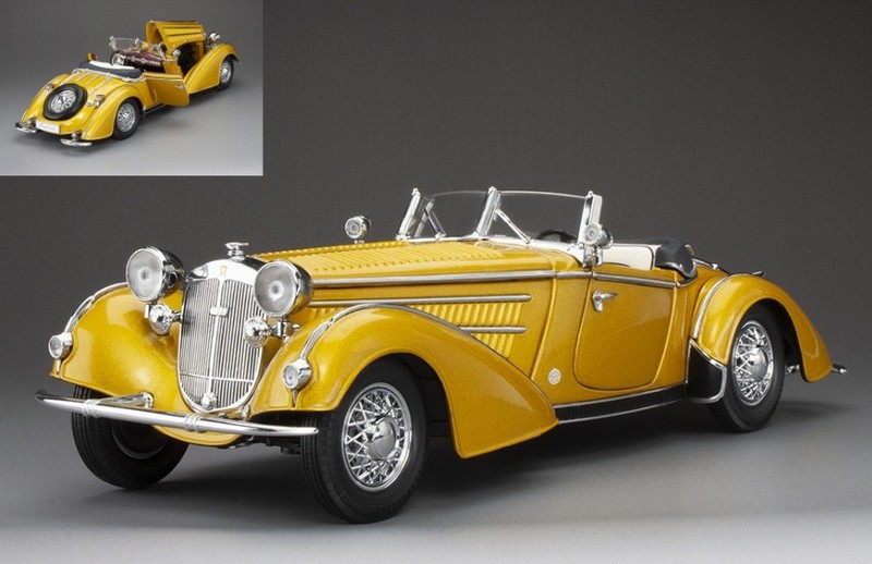 Horch 855 Special Roadster 1939 (Gold) by sunstar