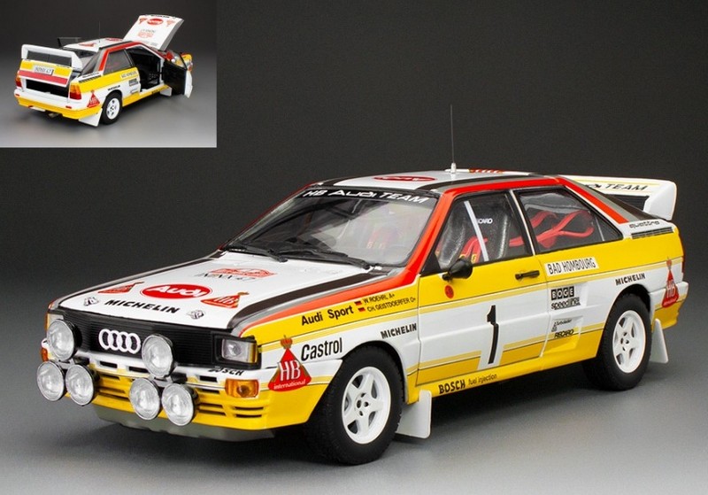 Audi Quattro A2 #1 Winner Rally Monte Carlo 1984 Rohrl-Geistdorfer by sunstar