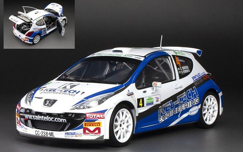 Peugeot 207 S2000 #4 Circuit of Ireland 2012 Breene-Roberts by sunstar