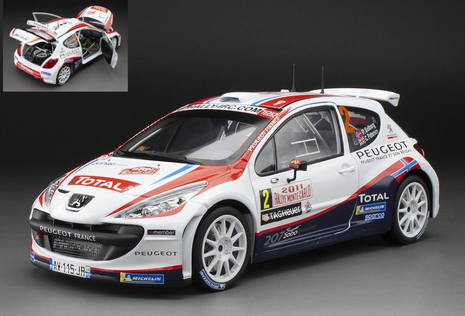 Peugeot 207 S2000 #2 Rally Monte Carlo 2011 Solberg - Patterson by sunstar