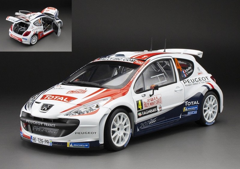 Peugeot 207 S2000 #4 Winner Rally Monte Carlo 2011 Bouffier - Panseri by sunstar