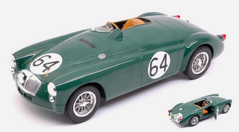 MG EX182 #64 Le Mans 1955 Lund - Waeffler by triple-9-collection