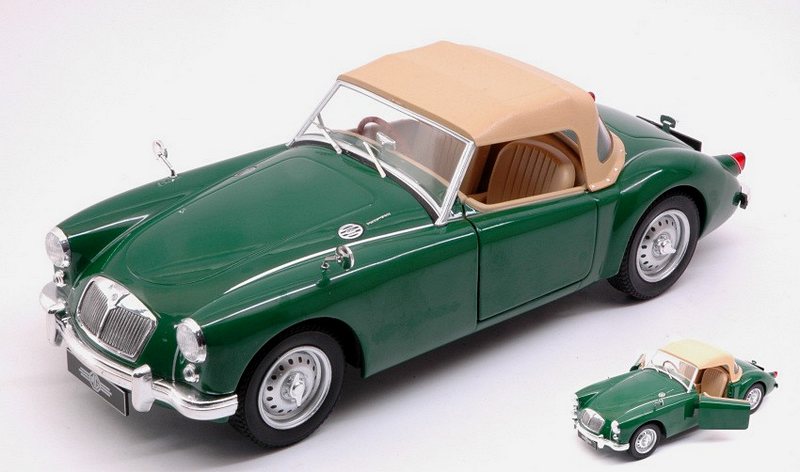 MGA Mk1 Roadster Twin Cam closed 1959 (Green) by triple-9-collection
