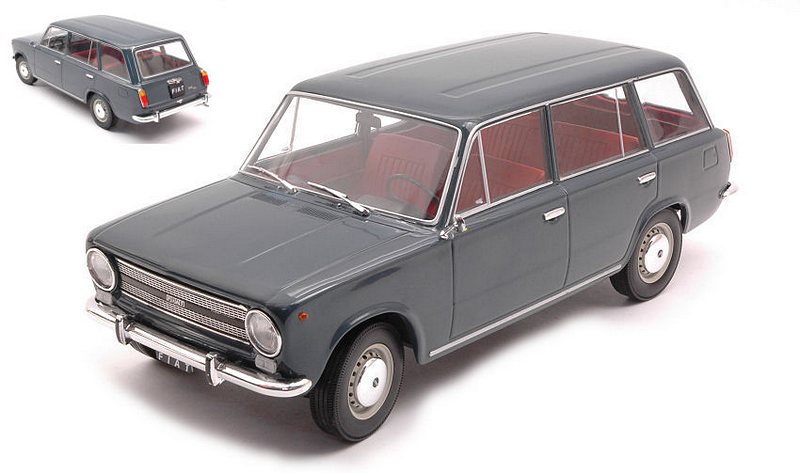 Fiat 124 Familiare 1972 (Mouse Grey) by triple-9-collection