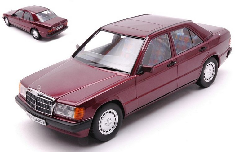 Mercedes 190E 1.8 Avantgarde (W201) 1993 (Red) by triple-9-collection