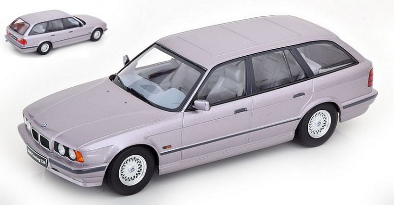 Bmw 5-Series Touring (E34) (Artic Silver) by triple-9-collection