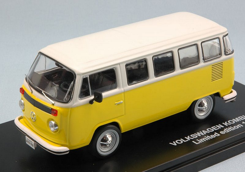 Volkswagen T2 Bus Kombi 1976 (Yellow/White) by triple-9-collection