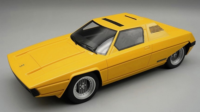 Ferrari 308 GT Bertone Rainbow 1976 (Modena Yellow) by tecnomodel