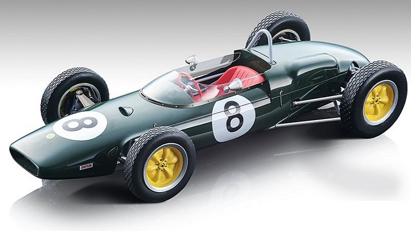 Lotus 21 #8 GP France 1961 Jim Clark by tecnomodel