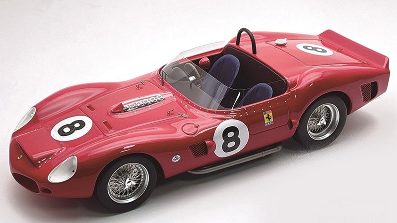 Ferrari 330 TRI-LM Spider NART #8 Winner 400KM Bridgehampton 1962 Pedro Rodriguez by tecnomodel