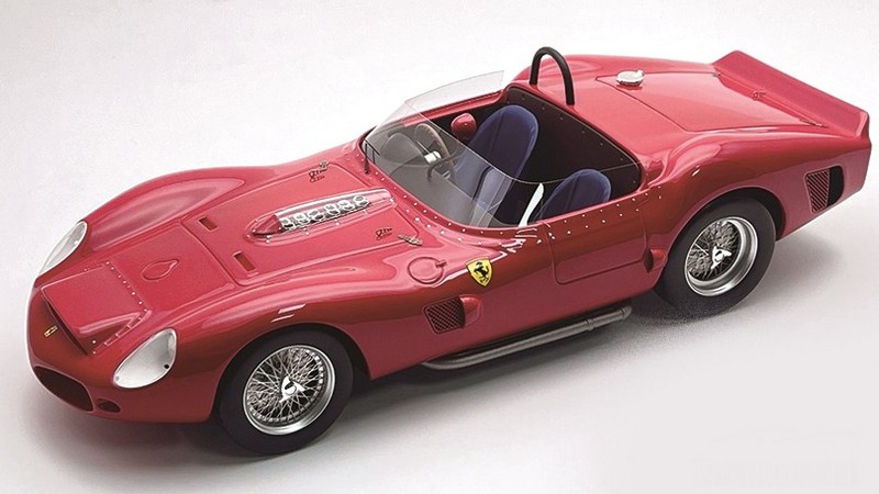 Ferrari 330 TRI Spider Lower Windshield Press Version (Red) by tecnomodel