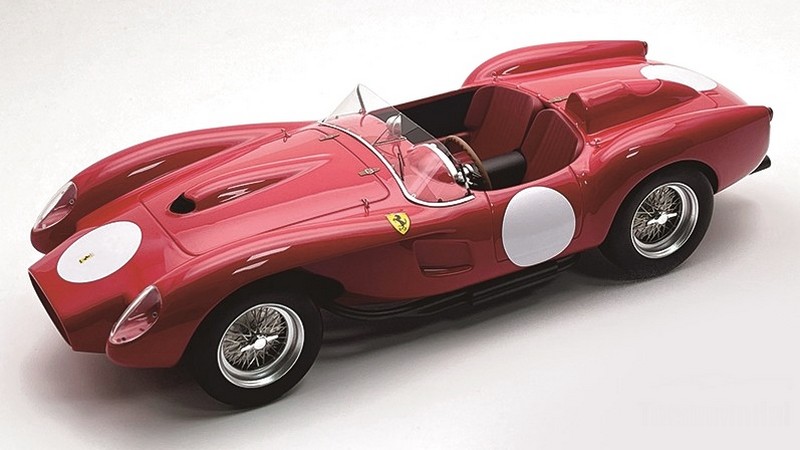 Ferrari 250 TR Pontoon Fender Press Version Clienti Corsa 1958 (Red) by tecnomodel