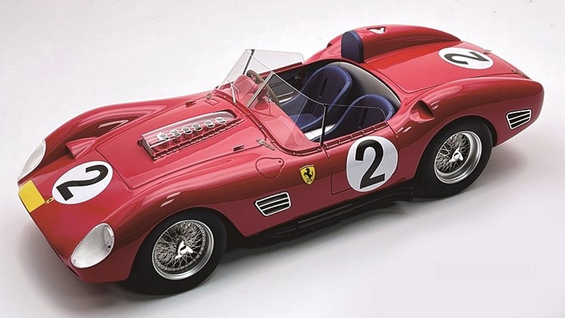 Ferrari 250 TR59-60 #2 1000Km Nurburgring 1960 Allison-Mairesse-Hill by tecnomodel