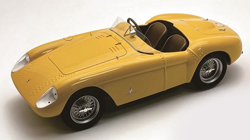 Ferrari 500 Mondial Press Version 1956 (Giallo Modena) by tecnomodel