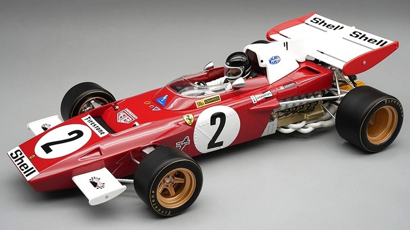 Ferrari 312 B2 #2 GP Netherlands 1971 Jacky Ickx (with display case) by tecnomodel