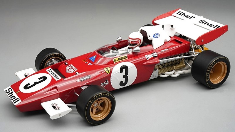 Ferrari 312 B2 #3 GP Netherlands 1971 Clay Regazzoni (with display case) by tecnomodel