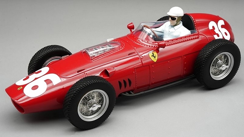 Ferrari 246/256 Dino #36 GP Monaco 1960 Phil Hill (with driver) by tecnomodel