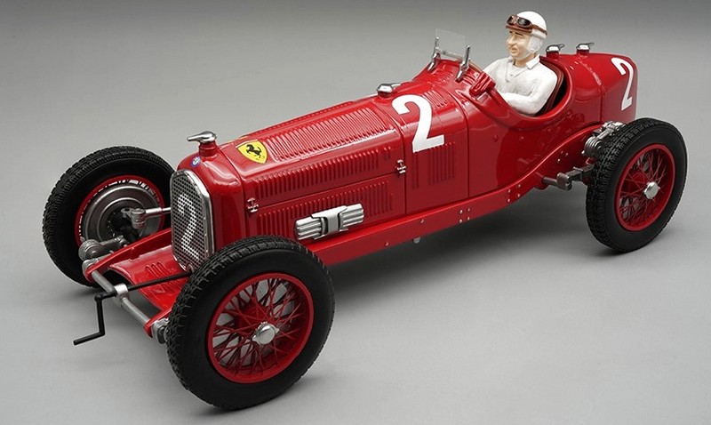 Alfa Romeo P3 Tipo B #2 Winner GP Germany 1932 Rudolf Caracciola (with driver) by tecnomodel