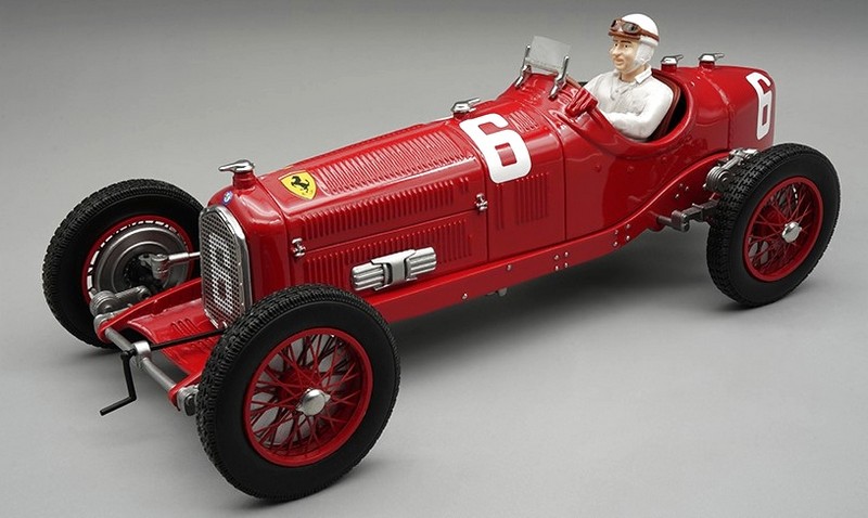 Alfa Romeo P3 Tipo B #6 Winner GP Italy 1932 Rudolf Caracciola (with driver) by tecnomodel