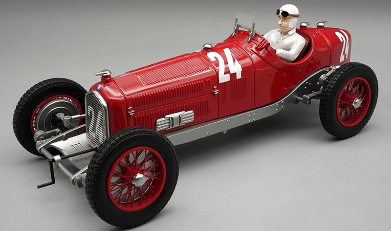 Alfa Romeo P3 Tipo B #24 GP Italy 1932 Tazio Nuvolari (with driver) by tecnomodel