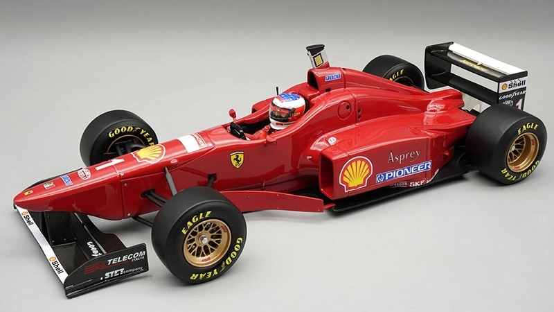 Ferrari F310 #1 Winner GP Italy 1996 Michael.Schumacher (with driver) by tecnomodel