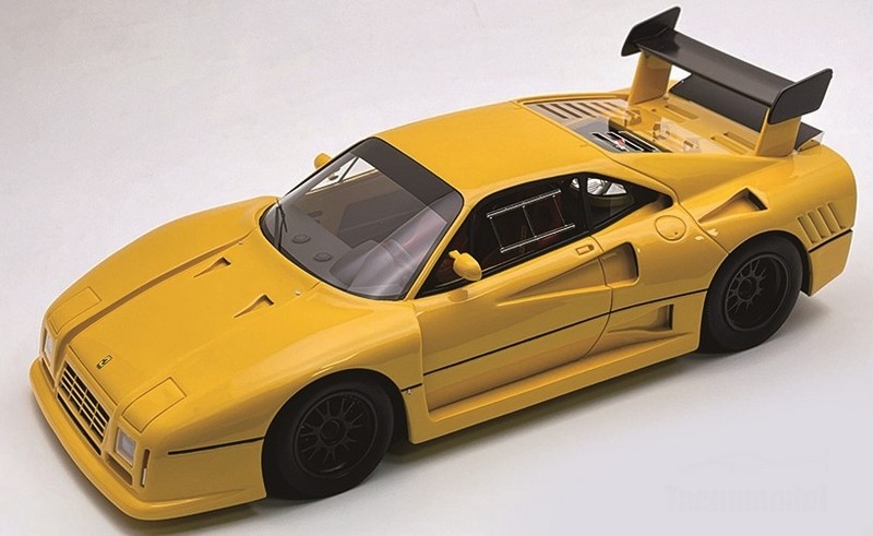 Ferrari 288 GTO Evoluzione 1985 (Modena Yellow) by tecnomodel