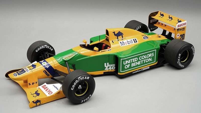 Benetton B192 #20 British GP 1992 Martin Brundle by tecnomodel