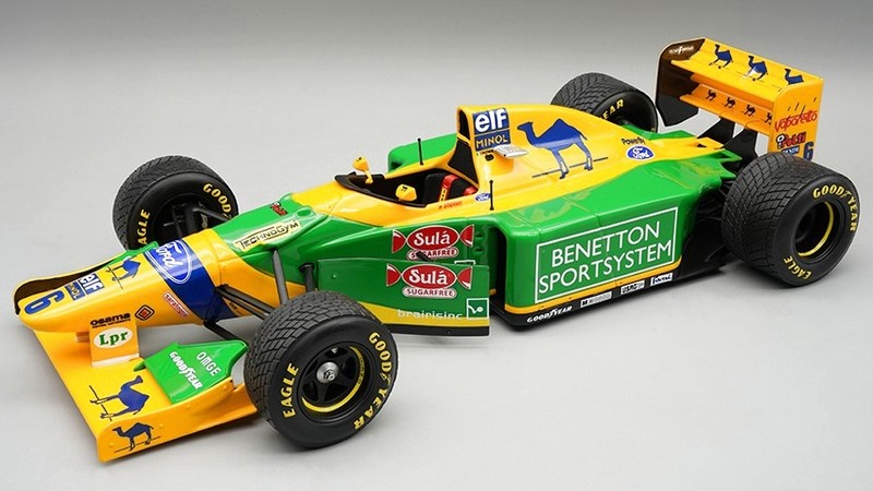 Benetton B193B #6 British GP 1993 Riccardo Patrese by tecnomodel