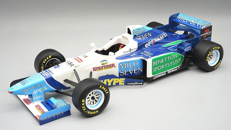 Benetton B196 #3 GP Argentina 1996 Jean Alesi by tecnomodel