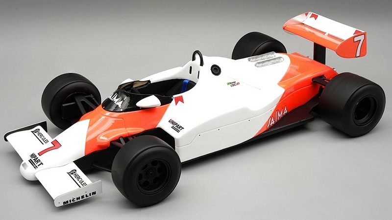 McLaren MP4/1C #7 Silverstone Test Drive 1983 Ayrton Senna by tecnomodel