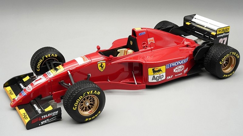 Ferrari 412T2 #27 GP Japan 1995 Jean Alesi (rain tyres) by tecnomodel