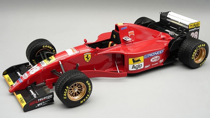 Ferrari 412T2 #28 GP Japan 1995 Gerhard Berger (rain tyres) by tecnomodel