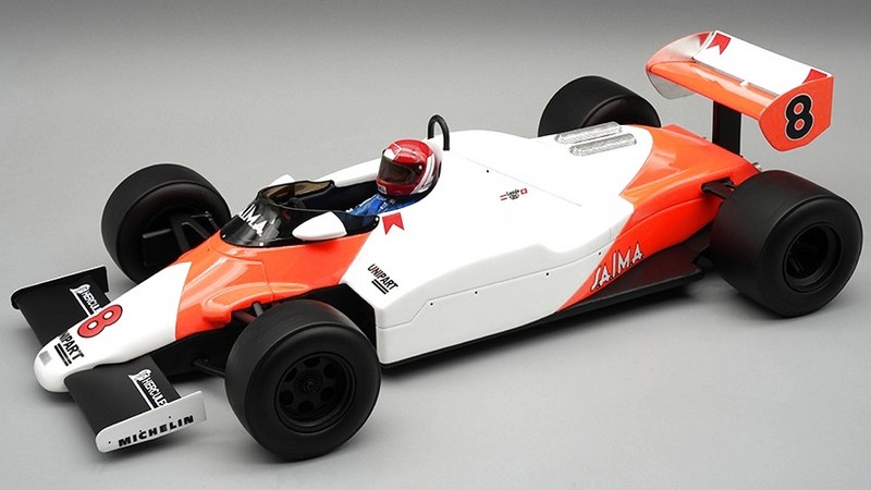 McLaren MP4/1C #8 GP USA 1983 Niki Lauda (with driver) by tecnomodel