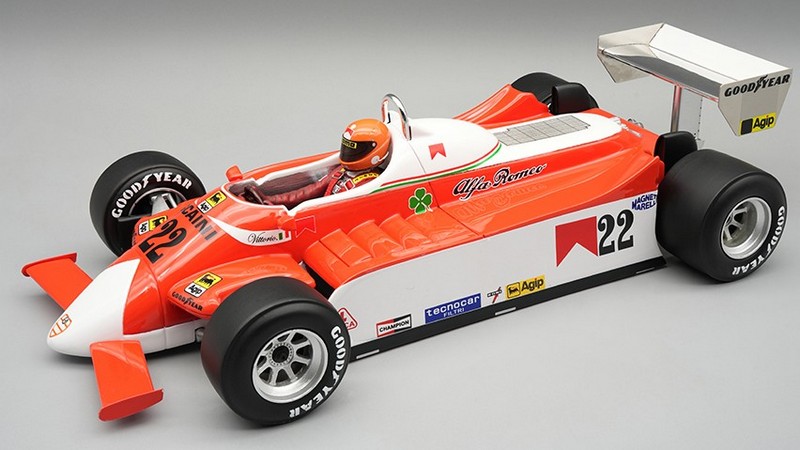 Alfa Romeo 179 #22 GP Netherlands 1980 Vittorio Brambilla (with driver figure) by tecnomodel