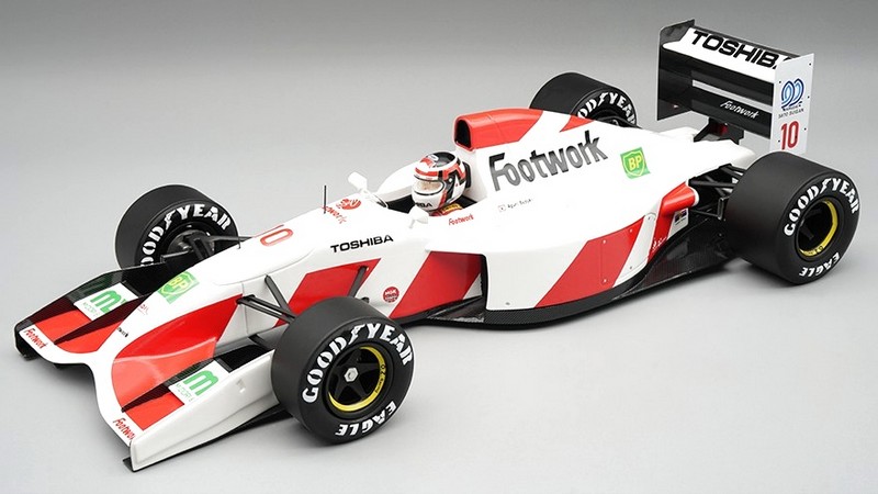 Footwork FA13 #10 GP Japan 1992 Aguri Suzuki (with driver figure) by tecnomodel