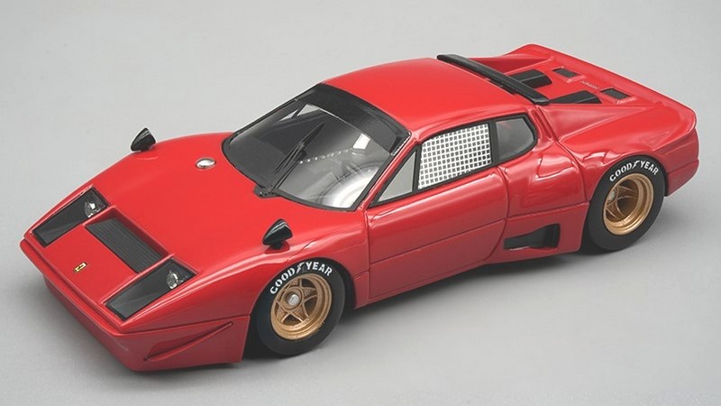 Ferrari 365 GT4 BB Coupe Press Version (Red) by tecnomodel