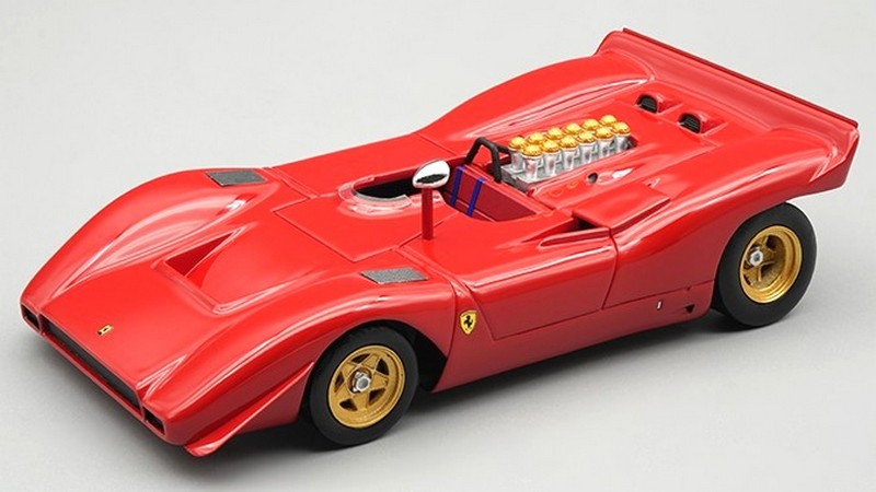 Ferrari 612P Can-Am Press Version 1969 (Red) by tecnomodel