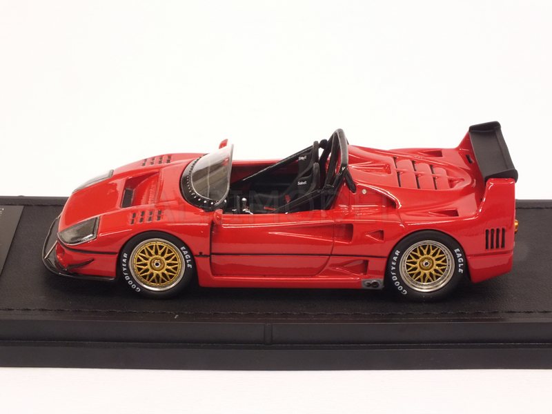 Ferrari F40 LM Beurlys Barchetta Spider 1989 (Red) - top-marques