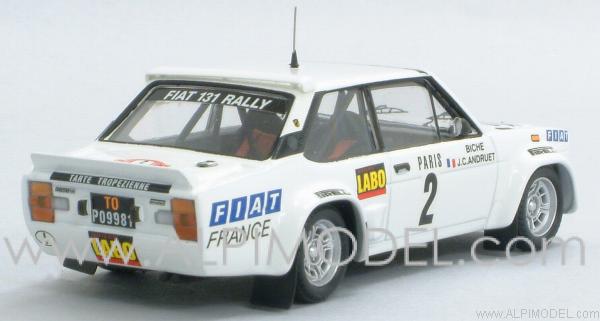 Fiat 131 Abarth 'Fiat France' Rally Monte Carlo 1977 - trofeu